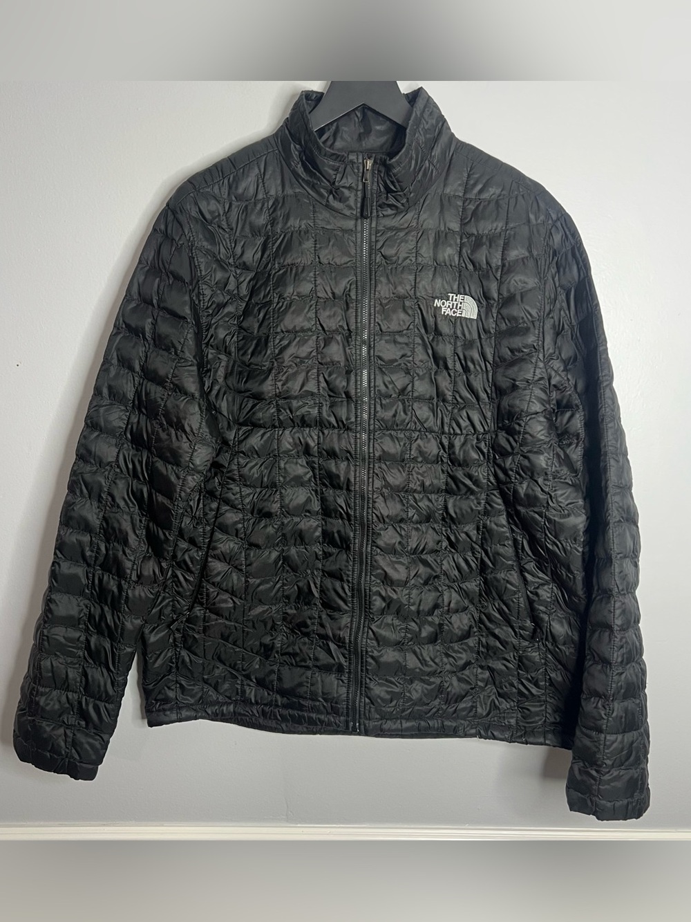 The North Face Thermoball Insulated Jacket Mens Large Black
